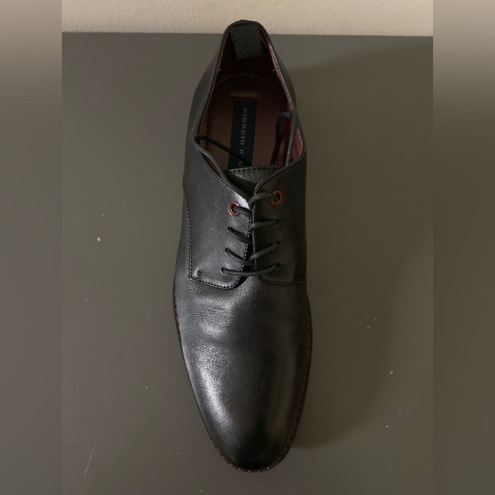 NWOT Giorgio Brutini Solid Black 177231 Lace Up Dress Shoes  Men's Size 11M - Picture 9 of 14